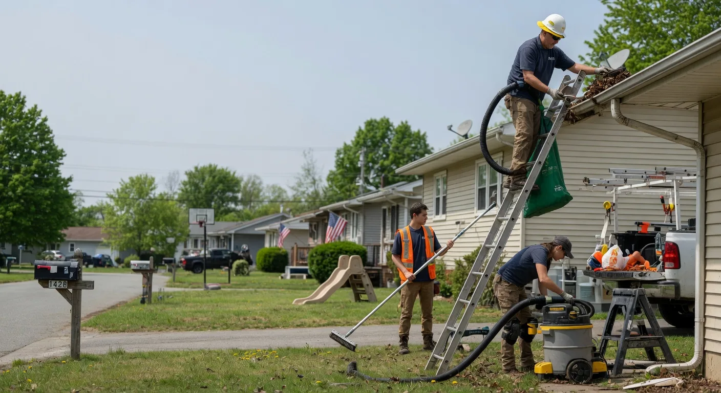 Gutter Installation in Murrayville, IL near me
